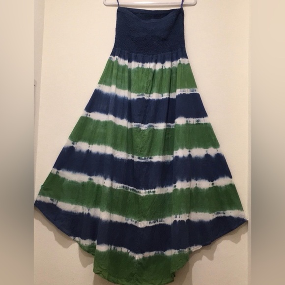 NWT Michael Michael Kors Tie-Dye Maxi Dress - Picture 5 of 14